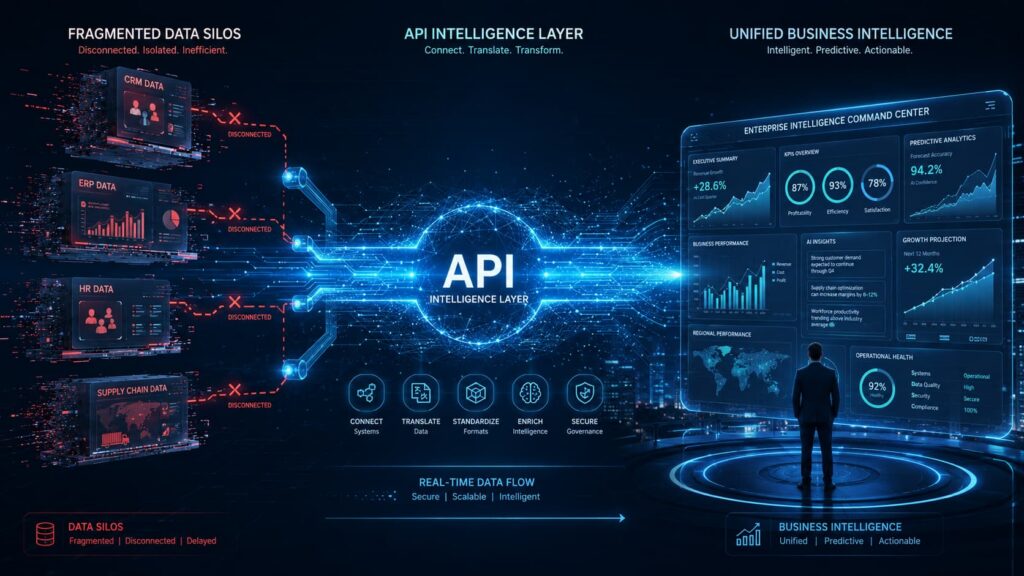 From Data Silos to Business Intelligence: How API Integration Accelerates Enterprise Decision-Making