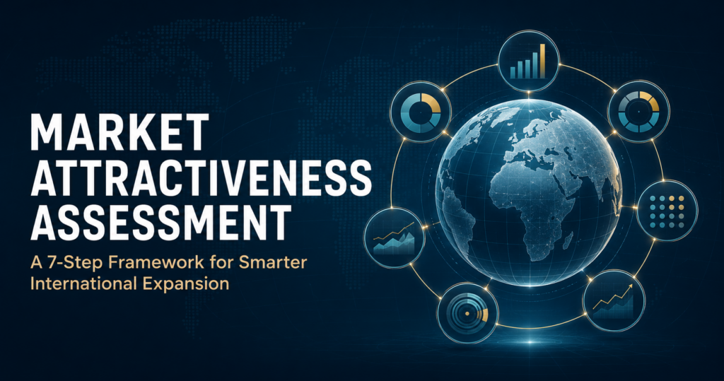 Market Attractiveness Assessment: A 7-Step Framework for Smarter International Expansion